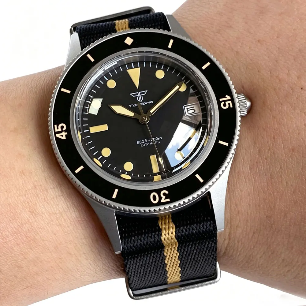 Mechanical Watch Men Miyota 8215/Asia 2824 Movement Domed Sapphire Glass 50-FATHOMS Style Sandblast Watches male 20ATM Tandorio
Mechanical Watch Men Miyota 8215/Asia 2824 Movement Domed Sapphire Glass 50-FATHOMS Style Sandblast Watches male 20ATM Tandorio
