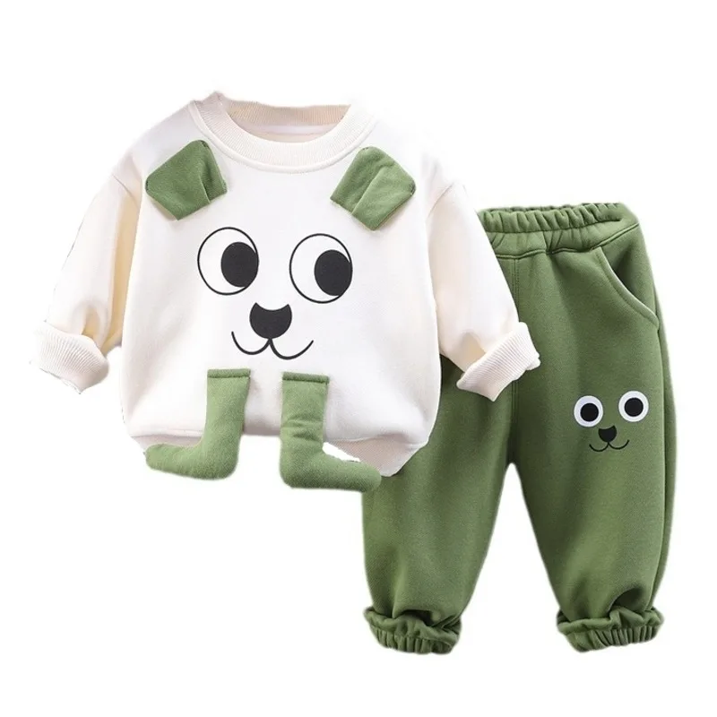 New Winter Baby Girl Clothes Suit Kids Boys Outfits Children Thick Warm T-Shirt Pants 2Pcs/Set Toddler Costume Infant Tracksuits
New Winter Baby Girl Clothes Suit Kids Boys Outfits Children Thick Warm T-Shirt Pants 2Pcs/Set Toddler Costume Infant Tracksuits