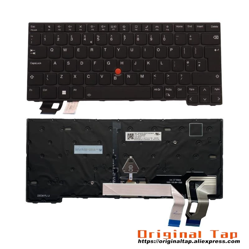 UK English Backlit Keyboard for Lenovo Thinkpad T14 P14s L14 Gen 3 4 5N21D67995 5N21D68100 5N21D68184 5N21D68258 5N21E09576 5N21
UK English Backlit Keyboard for Lenovo Thinkpad T14 P14s L14 Gen 3 4 5N21D67995 5N21D68100 5N21D68184 5N21D68258 5N21E09576 5N21