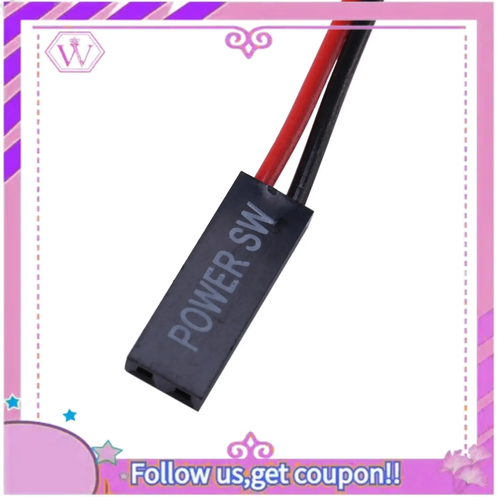 4 шт., 2-контактный SW кабель питания для ПК, кнопка включения/выключения, провод переключателя компьютера ATX, 45 см
4 шт., 2-контактный SW кабель питания для ПК, кнопка включения/выключения, провод переключателя компьютера ATX, 45 см