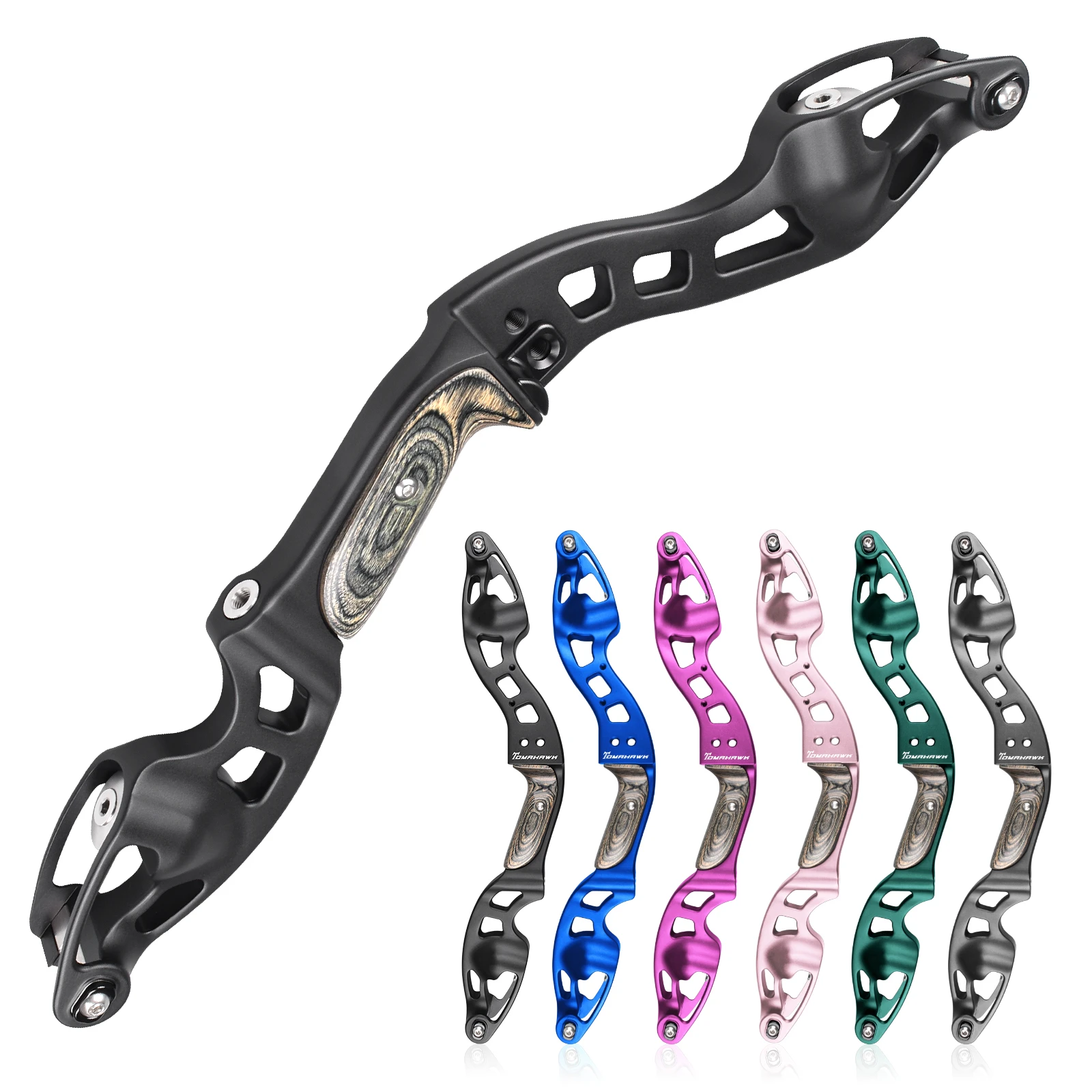 19" ILF Recurve Bow Riser Right Hand Magnesium Alloy Handle Traditional Take Down Bows ILF Riser ET-10 NIKA Archery
19" ILF Recurve Bow Riser Right Hand Magnesium Alloy Handle Traditional Take Down Bows ILF Riser ET-10 NIKA Archery