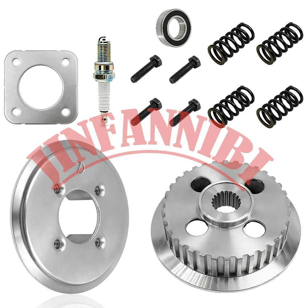 Clutch Kit & Inner Hub & Outer Pressure Plate for Honda Recon 250 TRX250TE 2002-2020 2021-2024 Recon 250 TRX250 1997-2001
Clutch Kit & Inner Hub & Outer Pressure Plate for Honda Recon 250 TRX250TE 2002-2020 2021-2024 Recon 250 TRX250 1997-2001