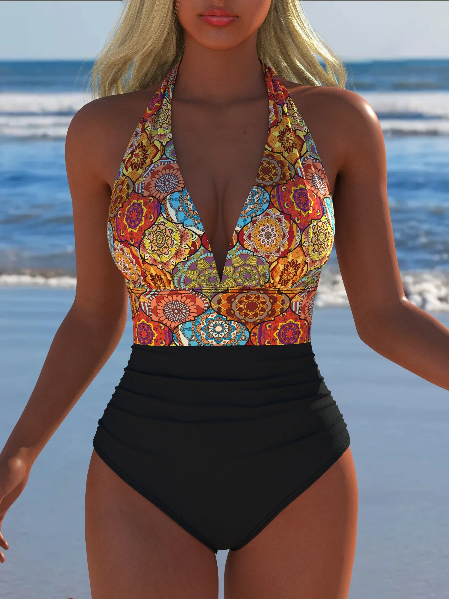 Women's Swimwear Swimming Suit Beach Outfits Summer Beach Festival Vacation Travel Sexy Luxury Modern One Piece Bodysuits
Women's Swimwear Swimming Suit Beach Outfits Summer Beach Festival Vacation Travel Sexy Luxury Modern One Piece Bodysuits