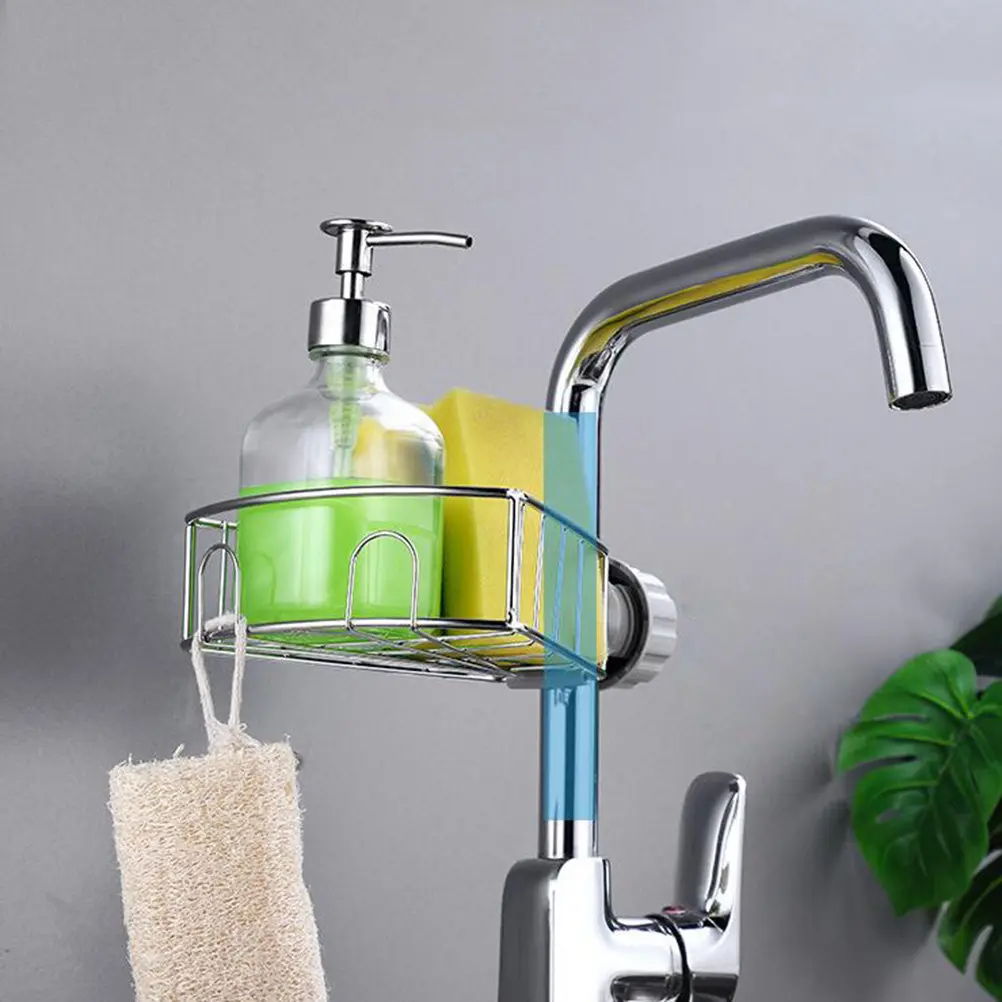 Органайзер для кухонной раковины: регулируемая подставка для губок и мыла из нержавеющей стали, устойчивая к ржавчине, для хранения у крана
Органайзер для кухонной раковины: регулируемая подставка для губок и мыла из нержавеющей стали, устойчивая к ржавчине, для хранения у крана