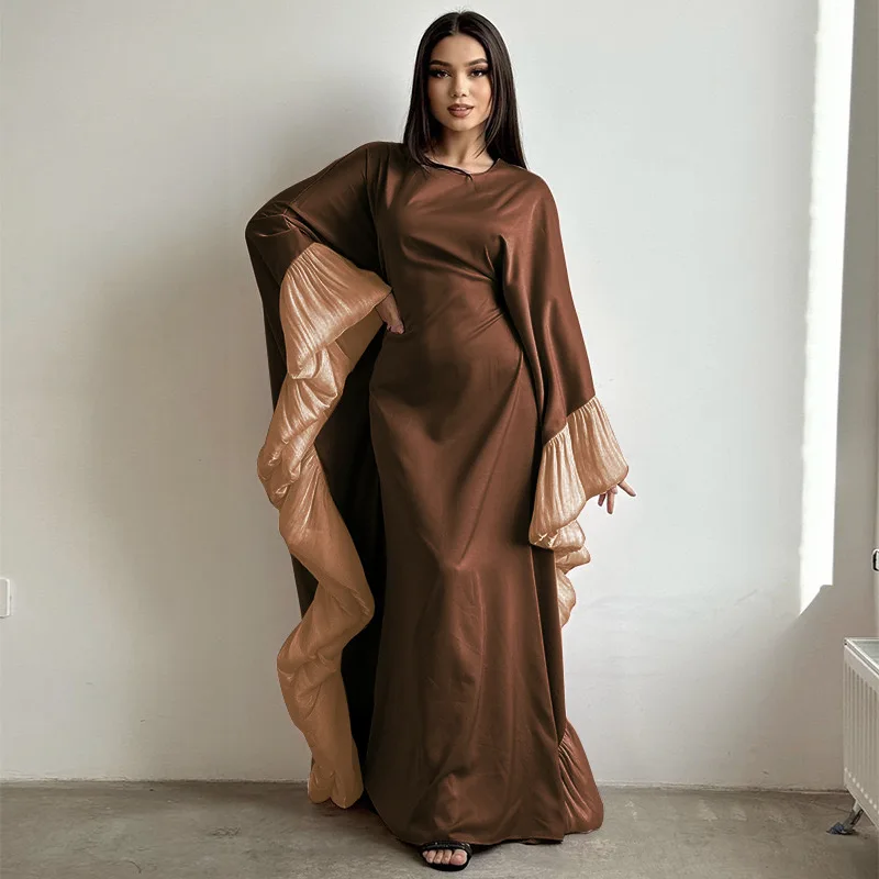 Eid Batwing Ruffle Abaya Dubai Luxury 2025 Islam Muslim Maxi Kaftan Dress Kebaya Abayas for Women Vestidos Ramadan Jalabiya Robe
Eid Batwing Ruffle Abaya Dubai Luxury 2025 Islam Muslim Maxi Kaftan Dress Kebaya Abayas for Women Vestidos Ramadan Jalabiya Robe