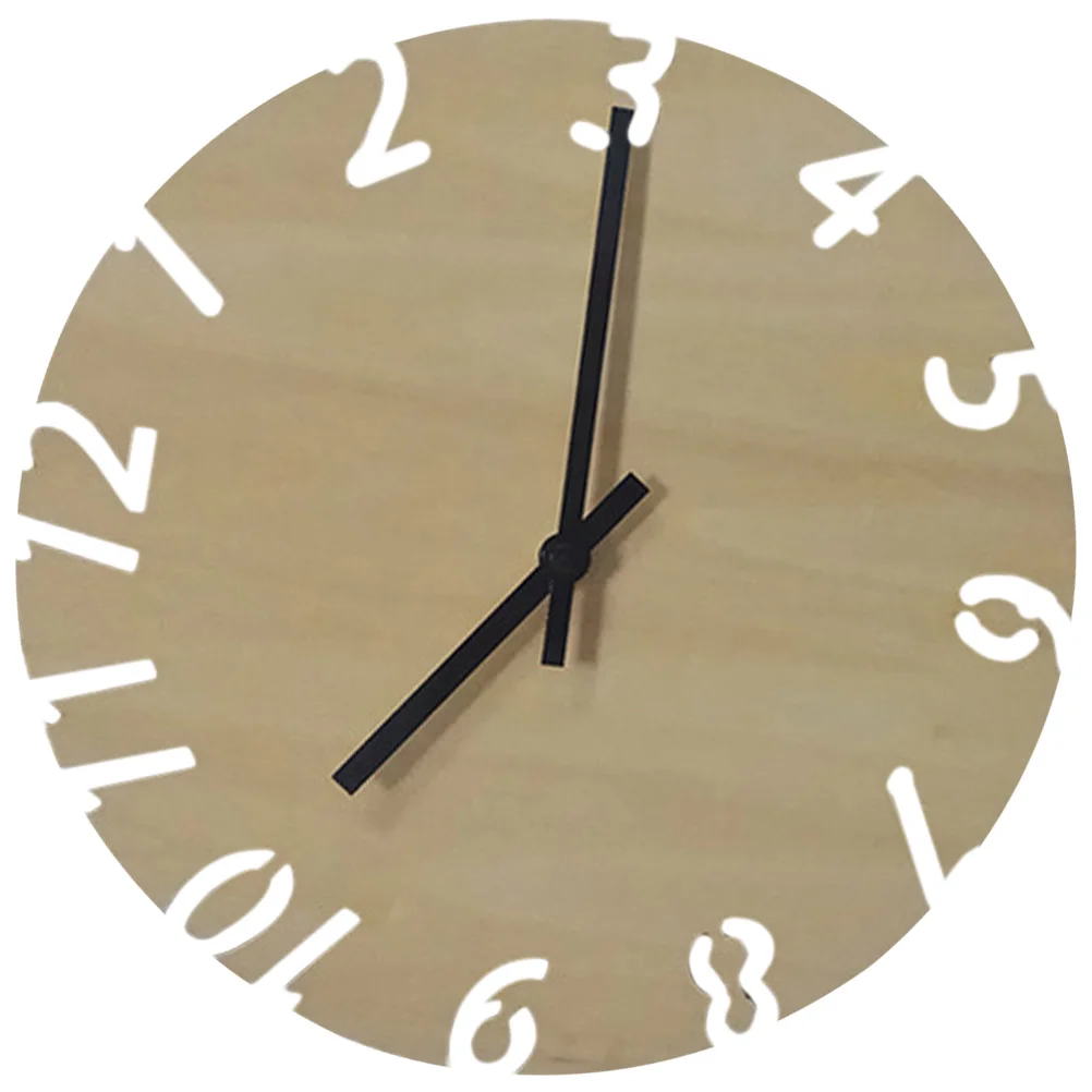 Wooden Wall Clock Silent Non Ticking Decorative Bedroom Living Room Hanging Clocks Versatile Matching Style Accurate Timekeeping
Wooden Wall Clock Silent Non Ticking Decorative Bedroom Living Room Hanging Clocks Versatile Matching Style Accurate Timekeeping
