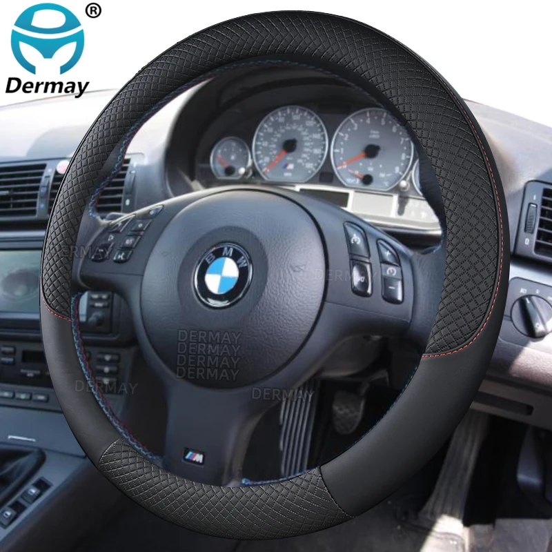 Чехол на руль автомобиля для BMW E46 3 Series 100% DERMAY, противоскользящий чехол из искусственной кожи, Аксессуары для автомобилей, быстрая доставка
Чехол на руль автомобиля для BMW E46 3 Series 100% DERMAY, противоскользящий чехол из искусственной кожи, Аксессуары для автомобилей, быстрая доставка