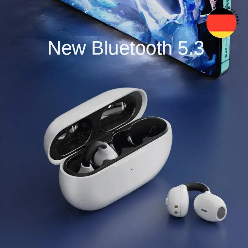 Беспроводные наушники с зажимом для ушей, Bluetooth-гарнитура, Беспроводные спортивные наушники-вкладыши без подвешивания, для бега, для проводов, новинка 2023
Беспроводные наушники с зажимом для ушей, Bluetooth-гарнитура, Беспроводные спортивные наушники-вкладыши без подвешивания, для бега, для проводов, новинка 2023