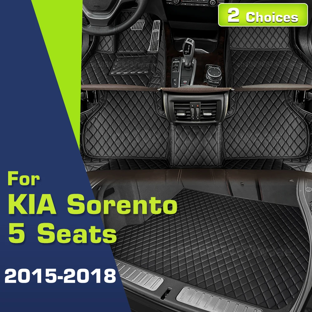 Car Floor Mats For Kia Sorento(5 Seats)2015 2016 2017 2018 Custom Trunk Mat Auto foot Pads Carpet Cover Interior Accessories
Car Floor Mats For Kia Sorento(5 Seats)2015 2016 2017 2018 Custom Trunk Mat Auto foot Pads Carpet Cover Interior Accessories