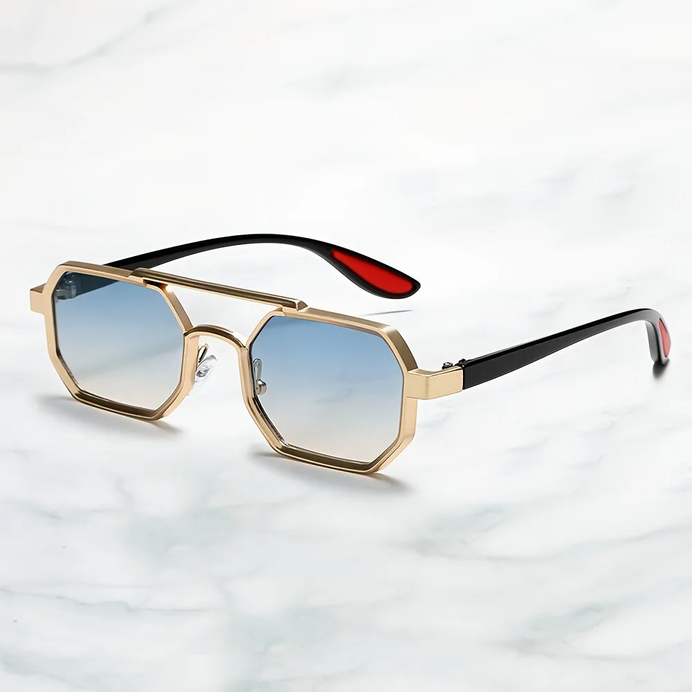 Metal Frame Fasnhion Sunglasses for Men Polygon High-End Sense UV400 Resistant Driving Specific Sunglasses Trendy Women Goggle
Metal Frame Fasnhion Sunglasses for Men Polygon High-End Sense UV400 Resistant Driving Specific Sunglasses Trendy Women Goggle