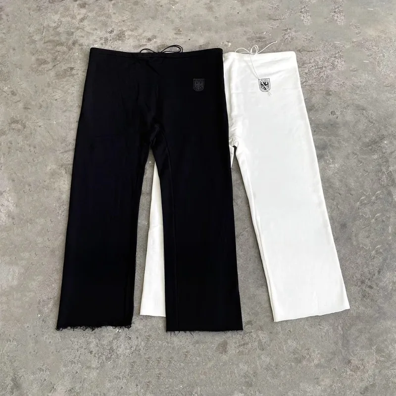 Thin Fleece Kanye West Vultures Sweatpant Black White Straight Track Pants Men Women Winter Casual Loose Cut Jogger Trousers YZY
Thin Fleece Kanye West Vultures Sweatpant Black White Straight Track Pants Men Women Winter Casual Loose Cut Jogger Trousers YZY