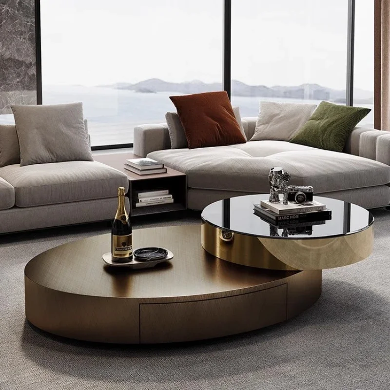 Aesthetic Design Luxury Coffee Table Living Room Storage Italian Small Coffee Table Round Japanese Mesa Centro Unique Furniture
Aesthetic Design Luxury Coffee Table Living Room Storage Italian Small Coffee Table Round Japanese Mesa Centro Unique Furniture