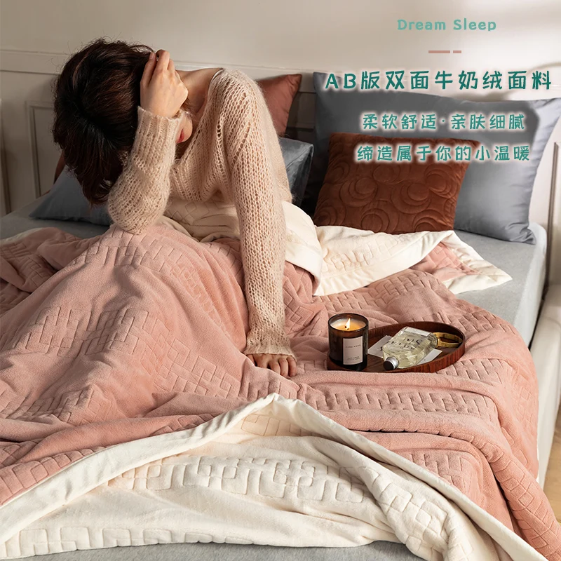 Coraline Thick Blankets Print Winter Double Warm Modern Nordic Velvet Adult Comfy Blankets Luxury Couverture Home Textile
Coraline Thick Blankets Print Winter Double Warm Modern Nordic Velvet Adult Comfy Blankets Luxury Couverture Home Textile