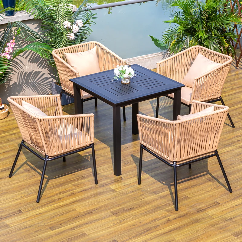 Outdoor rattan restaurant table and chair combination courtyard garden sun room leisure balcony rattan chair outdoor outdoor cha
Outdoor rattan restaurant table and chair combination courtyard garden sun room leisure balcony rattan chair outdoor outdoor cha