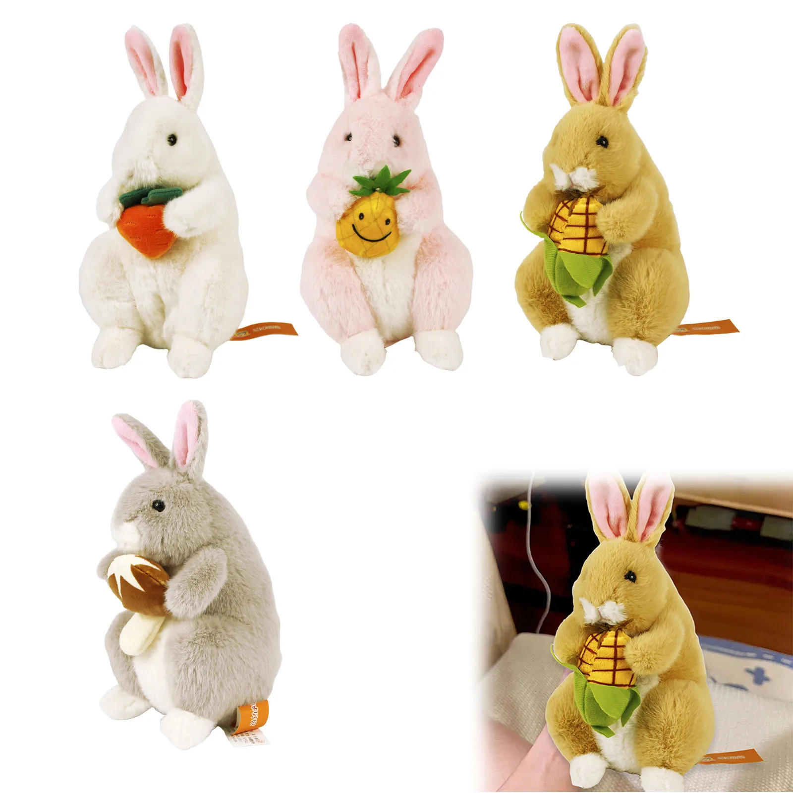 10000w Amp Rabbit Doll Eating Vegetables Rabbit h Toy Zodiac Rabbit Year Mascot Doll Cloth Dolls from The Honeymooners
10000w Amp Rabbit Doll Eating Vegetables Rabbit h Toy Zodiac Rabbit Year Mascot Doll Cloth Dolls from The Honeymooners