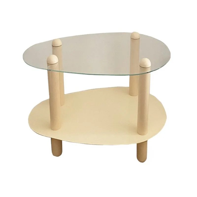 Drip Coffee Table for Chea Wea Minimalist Korean Style Living Room Double Layer Irregular Shape Side Table for Small Spaces
Drip Coffee Table for Chea Wea Minimalist Korean Style Living Room Double Layer Irregular Shape Side Table for Small Spaces