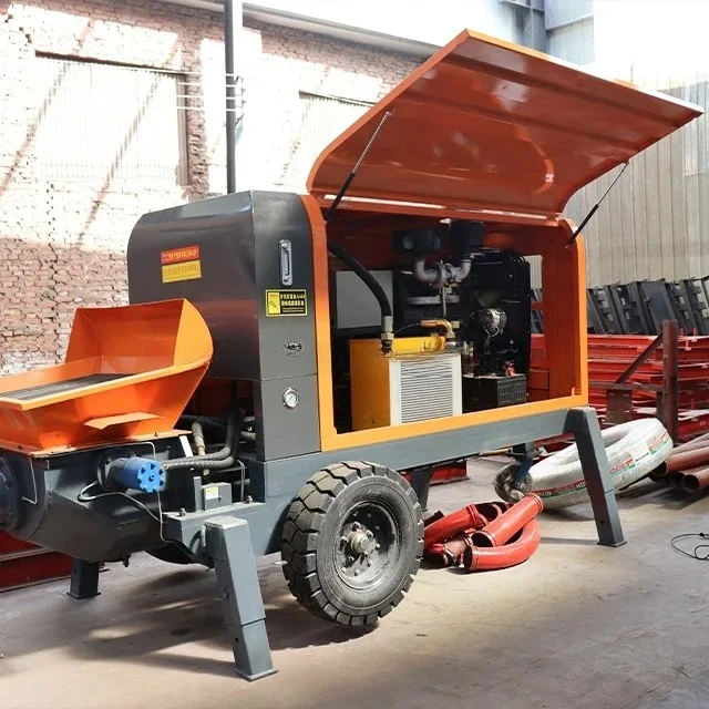 YG Customized Good Quality Series Mini Concrete Pump For Sale Concrete Machine Concrete Pump Construction Cement Pump
YG Customized Good Quality Series Mini Concrete Pump For Sale Concrete Machine Concrete Pump Construction Cement Pump