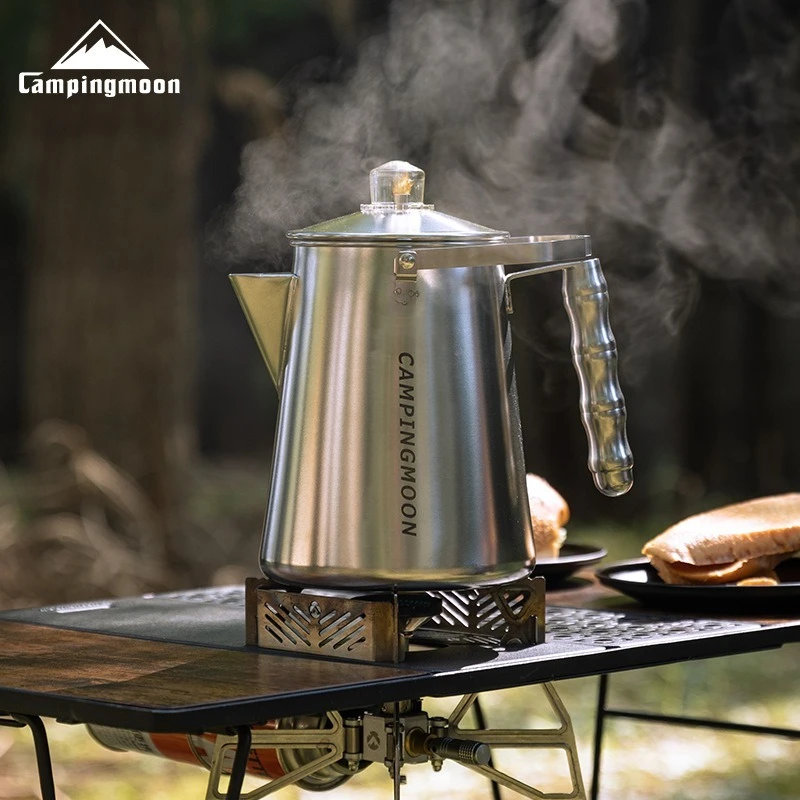 Campingmoon Camping Outdoor Accessories Cookware Kit Camping Kettle Stainless Steel Water Kettle Coffee Pot Lightweight
Campingmoon Camping Outdoor Accessories Cookware Kit Camping Kettle Stainless Steel Water Kettle Coffee Pot Lightweight