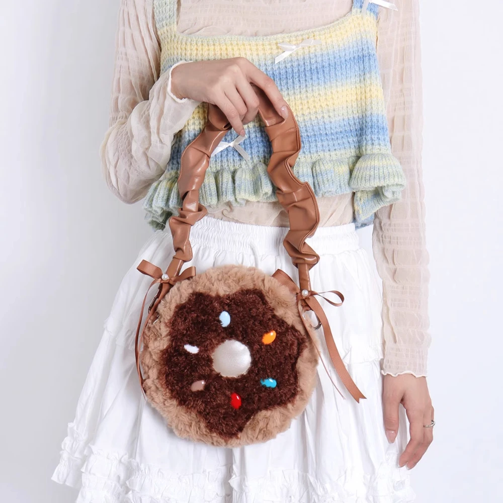 Lolita Shoulder Crossbody Bags Large Handbag Shopping Messenger Tote Japanese Kawaii Sweet Small Round Bag Fashion
Lolita Shoulder Crossbody Bags Large Handbag Shopping Messenger Tote Japanese Kawaii Sweet Small Round Bag Fashion