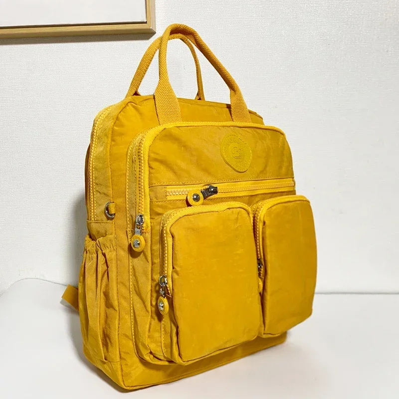 Fashion Woman Backpack Waterproof Nylon Soft Handle Solid Multi-pocket Travel Zipper Feminina School Bags Laptop Backpack
Fashion Woman Backpack Waterproof Nylon Soft Handle Solid Multi-pocket Travel Zipper Feminina School Bags Laptop Backpack