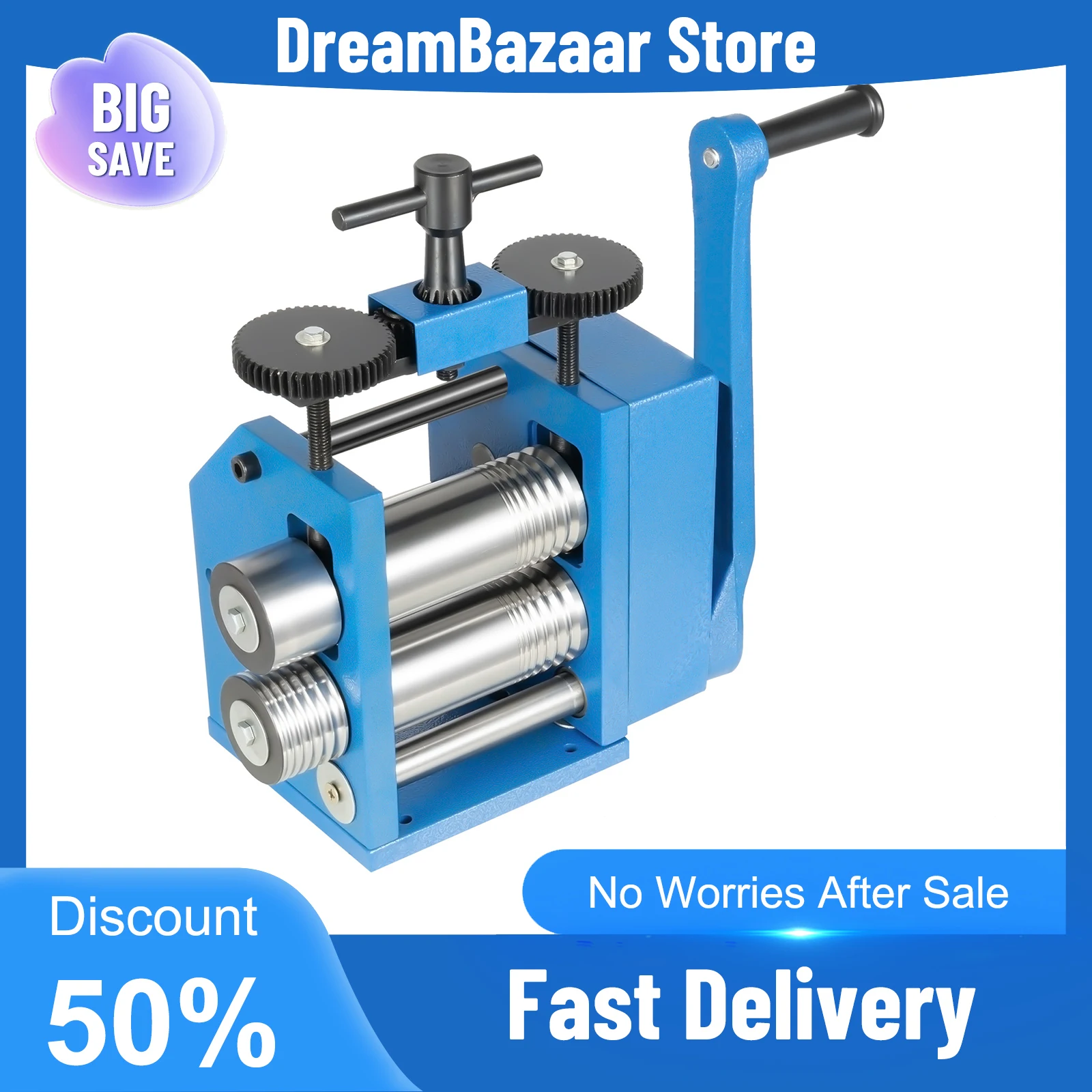 Прокатный станок, комбинация ювелирных изделий, ручной кривошип 3-в-1, роликовый лист, квадратная проволока, полукруглый инструмент для формования золота, серебра, меди
Прокатный станок, комбинация ювелирных изделий, ручной кривошип 3-в-1, роликовый лист, квадратная проволока, полукруглый инструмент для формования золота, серебра, меди
