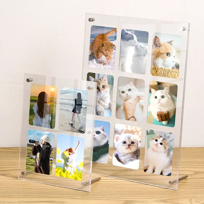 Ins Cd Picture Display Stand Frame Poster Holder Transparent Acrylic Photo Frame Idol Postcards Protector Album Home Room Decor
Ins Cd Picture Display Stand Frame Poster Holder Transparent Acrylic Photo Frame Idol Postcards Protector Album Home Room Decor