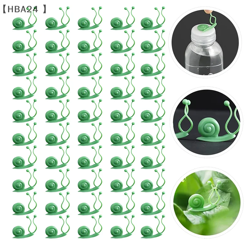 50Pcs Snail Shaped Plant Clips For Climbing Plants Vegetables Tied Flowers Holder Hooks Vine Fixation Plant Support Garden Tools
50Pcs Snail Shaped Plant Clips For Climbing Plants Vegetables Tied Flowers Holder Hooks Vine Fixation Plant Support Garden Tools