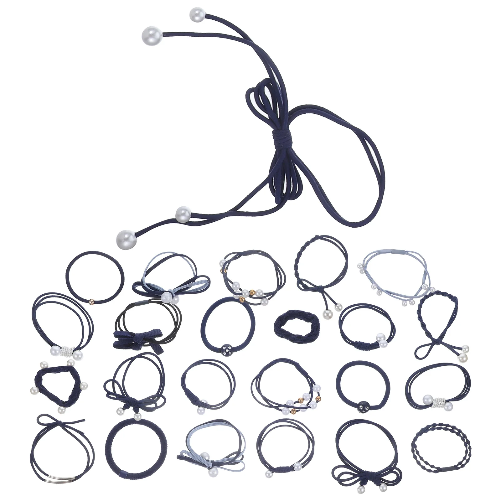 24pcs Cuffs Ponytail Ties Rubber Band Bracelet Elastics Women Accessories Black Color Thin Hair Friendly Lightweight Portable
24pcs Cuffs Ponytail Ties Rubber Band Bracelet Elastics Women Accessories Black Color Thin Hair Friendly Lightweight Portable