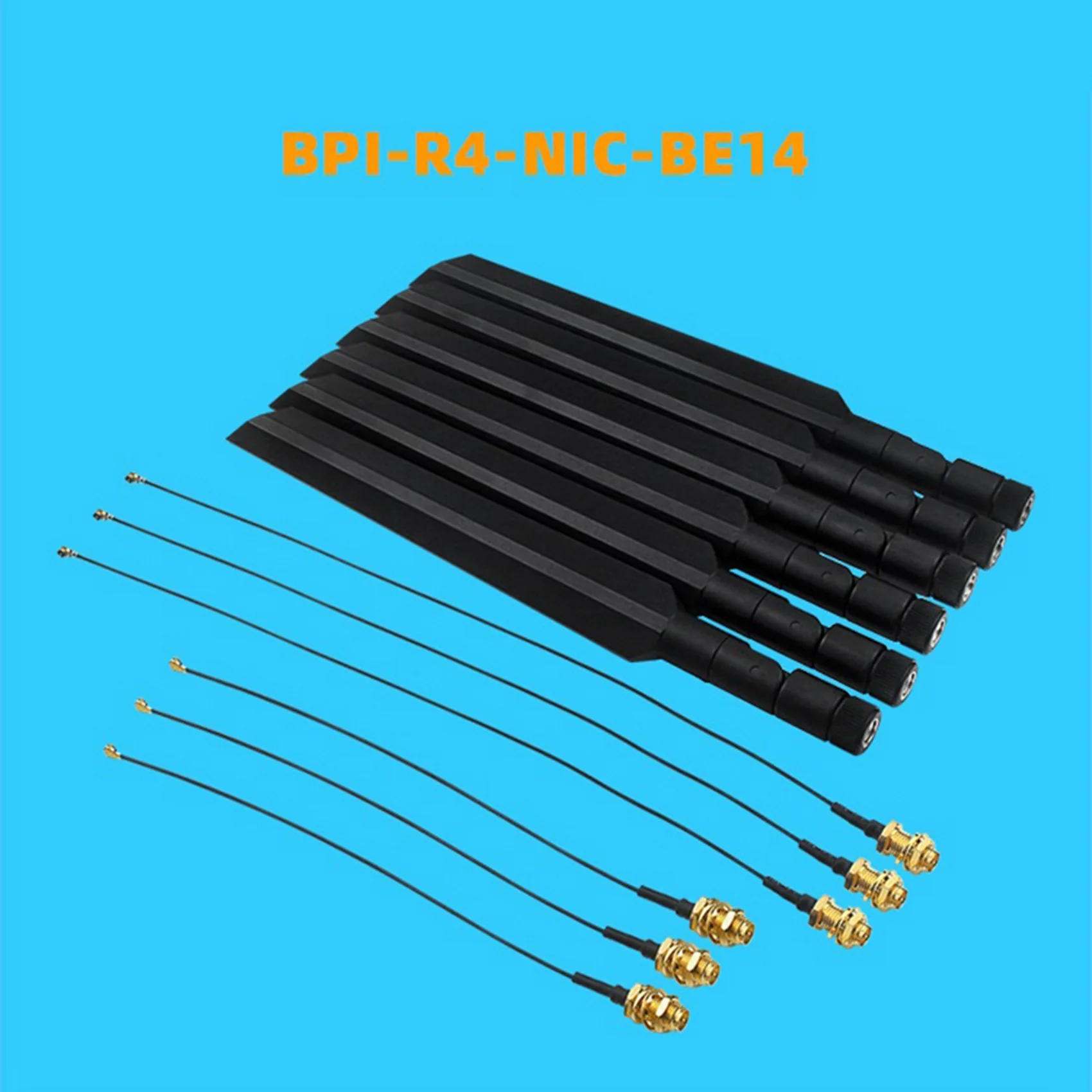 12Pcs For Banana Pi BPI-R4 BPI-R4-NIC-BE14 Wifi 7 Module Antenna External Antenna For Banana Pi R4
