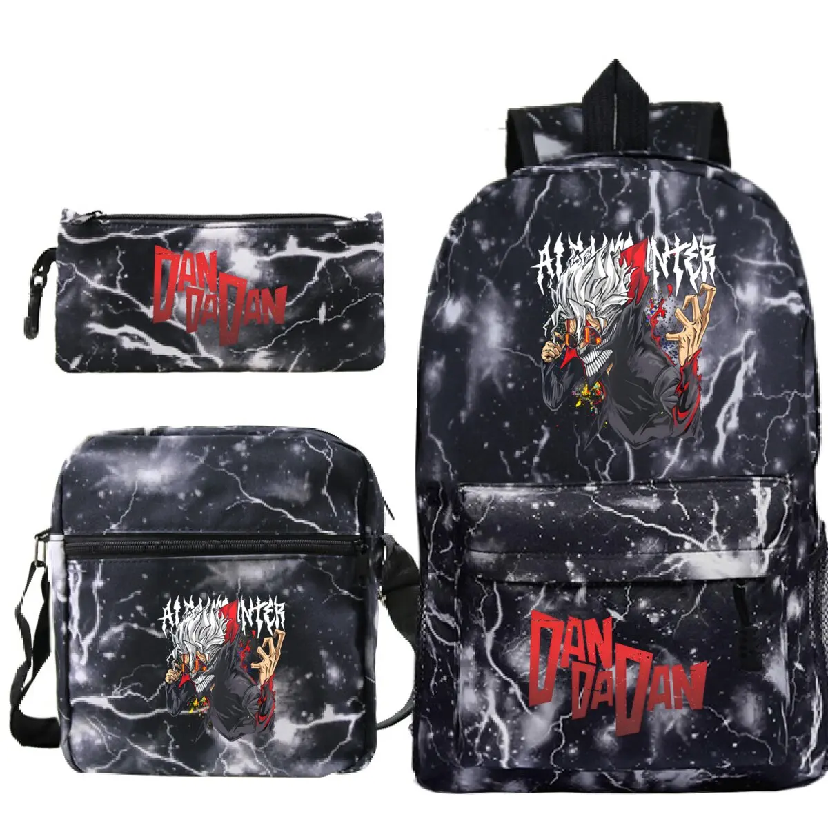 Anime Dandadan 3Pc Backpack With Pencil Case Small Crossbody Bag Student Back To School Schoolbag Set Unisex Comic Bagpack
Anime Dandadan 3Pc Backpack With Pencil Case Small Crossbody Bag Student Back To School Schoolbag Set Unisex Comic Bagpack