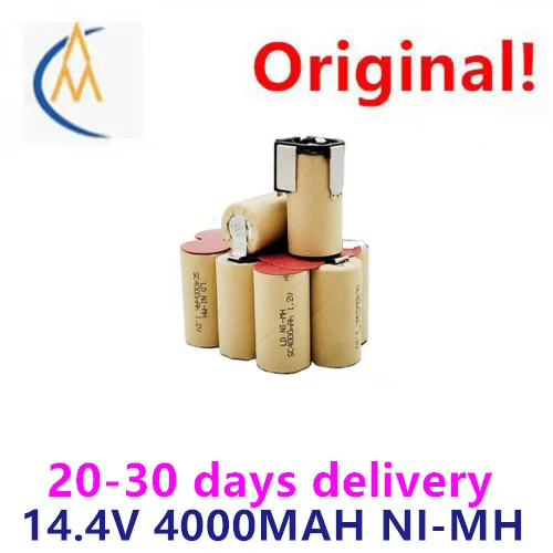 APPLICABLE HAND DRILL RECHARGEABLE BATTERY 14.4V POWER TOOL DRIVER 4.0AH 4000MAH NI-METAL HYDRIDE RECHARGEABLE BATTERY COMBINATI
APPLICABLE HAND DRILL RECHARGEABLE BATTERY 14.4V POWER TOOL DRIVER 4.0AH 4000MAH NI-METAL HYDRIDE RECHARGEABLE BATTERY COMBINATI
