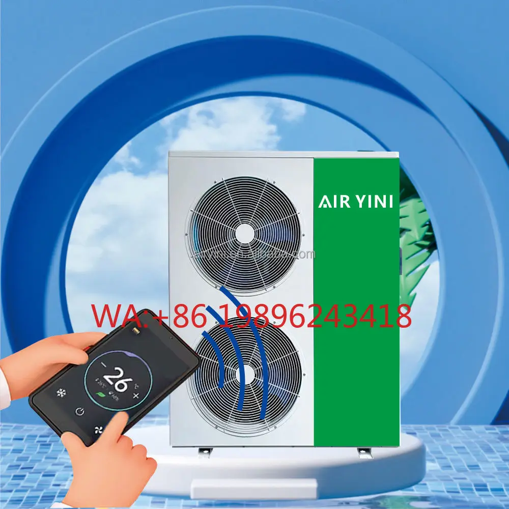 Air Inverter Swimming Pool Heat Pump Circulation Water Heater SPA Pool Heating Cooling Exchanger Varmepumper System Wifi Control
Air Inverter Swimming Pool Heat Pump Circulation Water Heater SPA Pool Heating Cooling Exchanger Varmepumper System Wifi Control
