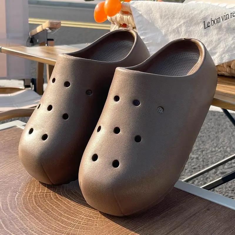 Casual Platform Slippers Home Flat Women's Sandals Summer 2025 Trend Luxury Designer Shoes Indoor Outdoor Beach Elegant Slides
Casual Platform Slippers Home Flat Women's Sandals Summer 2025 Trend Luxury Designer Shoes Indoor Outdoor Beach Elegant Slides