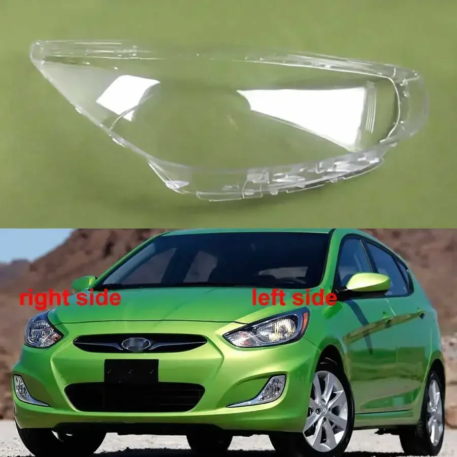 For Hyundai Accent 2011 2012 2013 2014 Front Headlight Cover Transparent Lampshade Lamp Lens Headlamp Shell Plexiglass
For Hyundai Accent 2011 2012 2013 2014 Front Headlight Cover Transparent Lampshade Lamp Lens Headlamp Shell Plexiglass