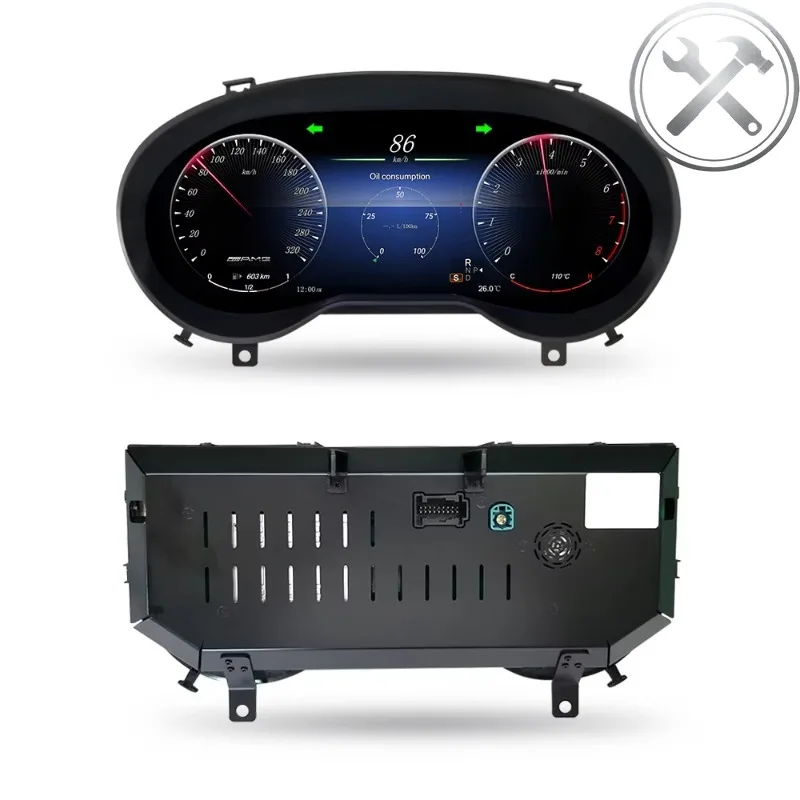 MEKEDE 12.3 INCH LINUX System 2 Second Startup HD Display HD LCD Dashboard Digital Cluster Auto Parts for CLA GLA 2013-2019
MEKEDE 12.3 INCH LINUX System 2 Second Startup HD Display HD LCD Dashboard Digital Cluster Auto Parts for CLA GLA 2013-2019