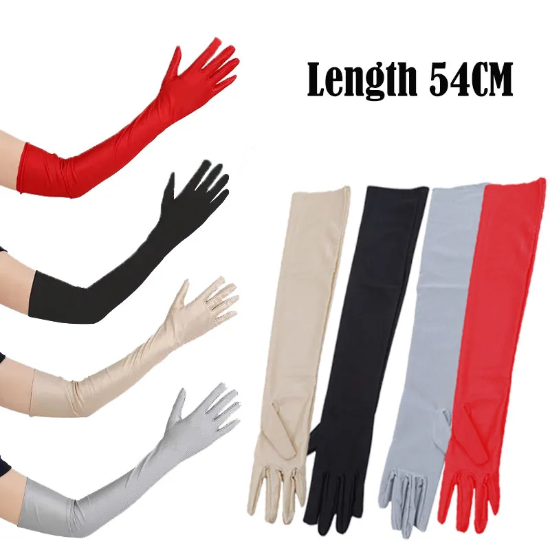 2025 Fashion Long Satin Gloves Satin Opera Evening Party Prom Costume Glove Black White Pink Gray Beige Red New Hot Sale
2025 Fashion Long Satin Gloves Satin Opera Evening Party Prom Costume Glove Black White Pink Gray Beige Red New Hot Sale