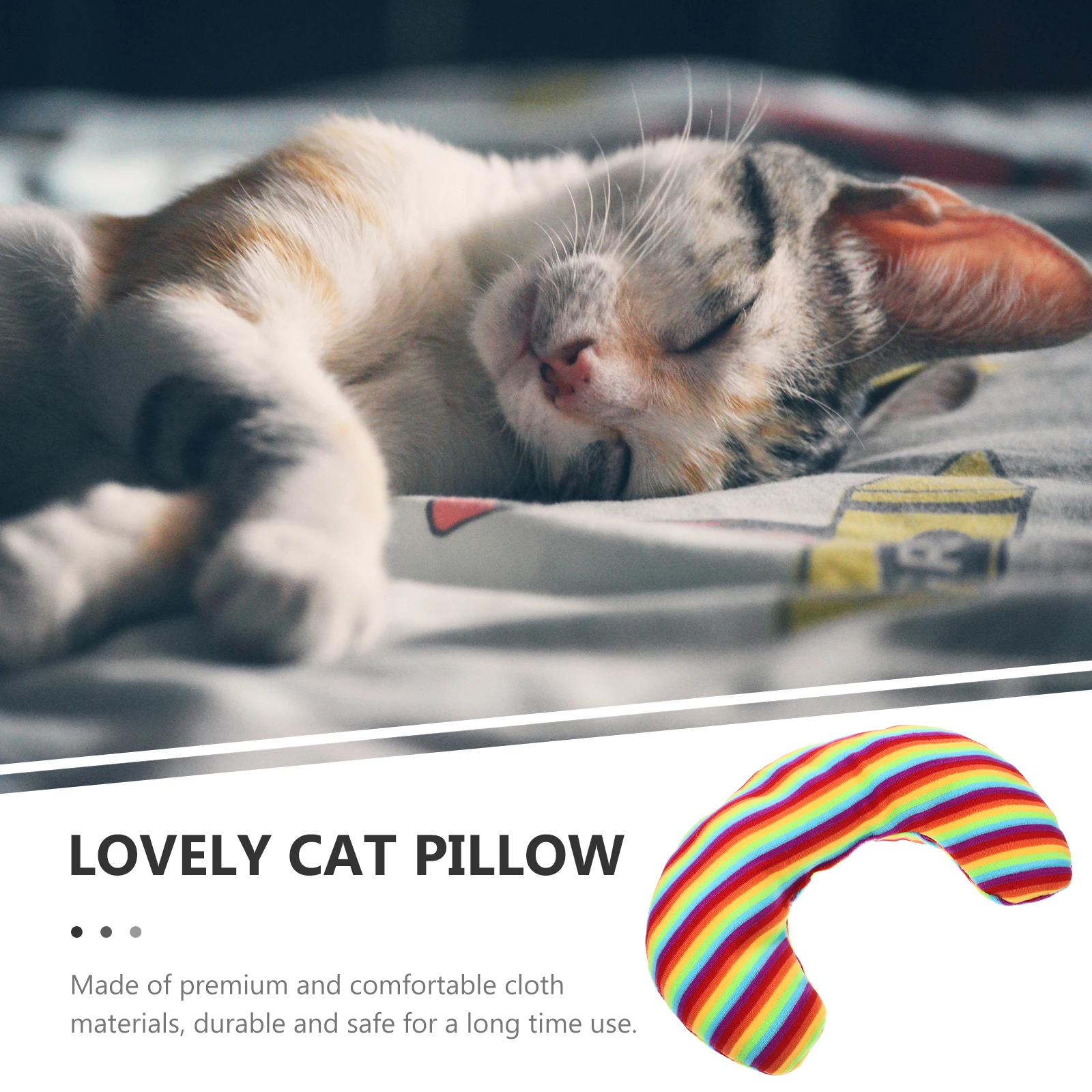 Cat Pillow Shape Pillows Kitten Pet Universal Indoor Fabric Sleeping for Cats Neck
Cat Pillow Shape Pillows Kitten Pet Universal Indoor Fabric Sleeping for Cats Neck