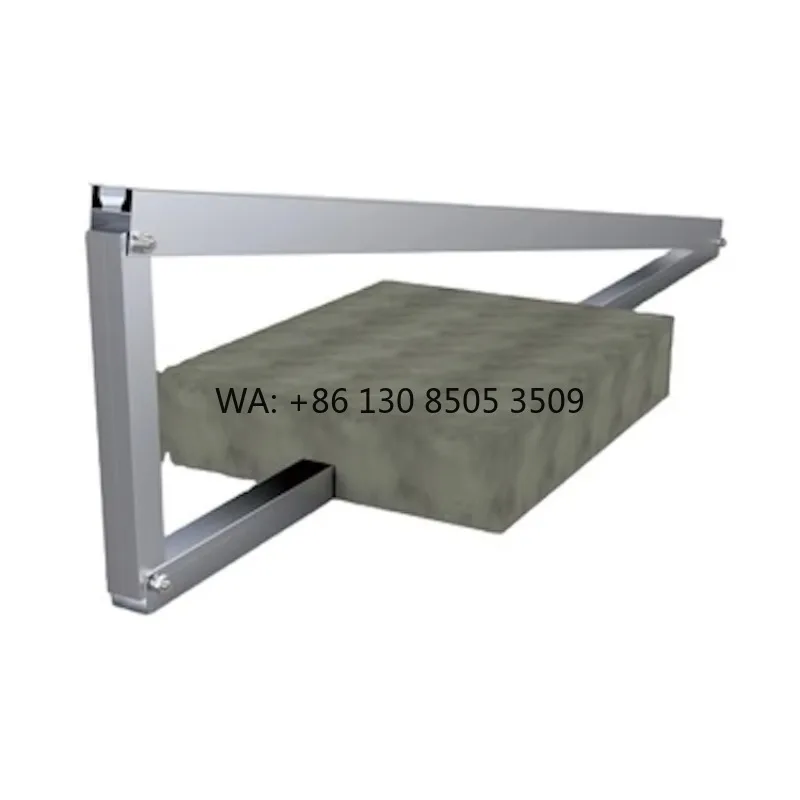 Adjustable Panel Ground Solar System Flat Ballasted Roof Mounting Rack System for Solar Panels
Adjustable Panel Ground Solar System Flat Ballasted Roof Mounting Rack System for Solar Panels