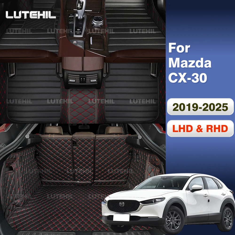 Car Floor Mats For Mazda CX-30 2020-2024 23 22 21 Trunk mat Cargo Liner Protection Carpet Custom Floor Liners Accessories
Car Floor Mats For Mazda CX-30 2020-2024 23 22 21 Trunk mat Cargo Liner Protection Carpet Custom Floor Liners Accessories