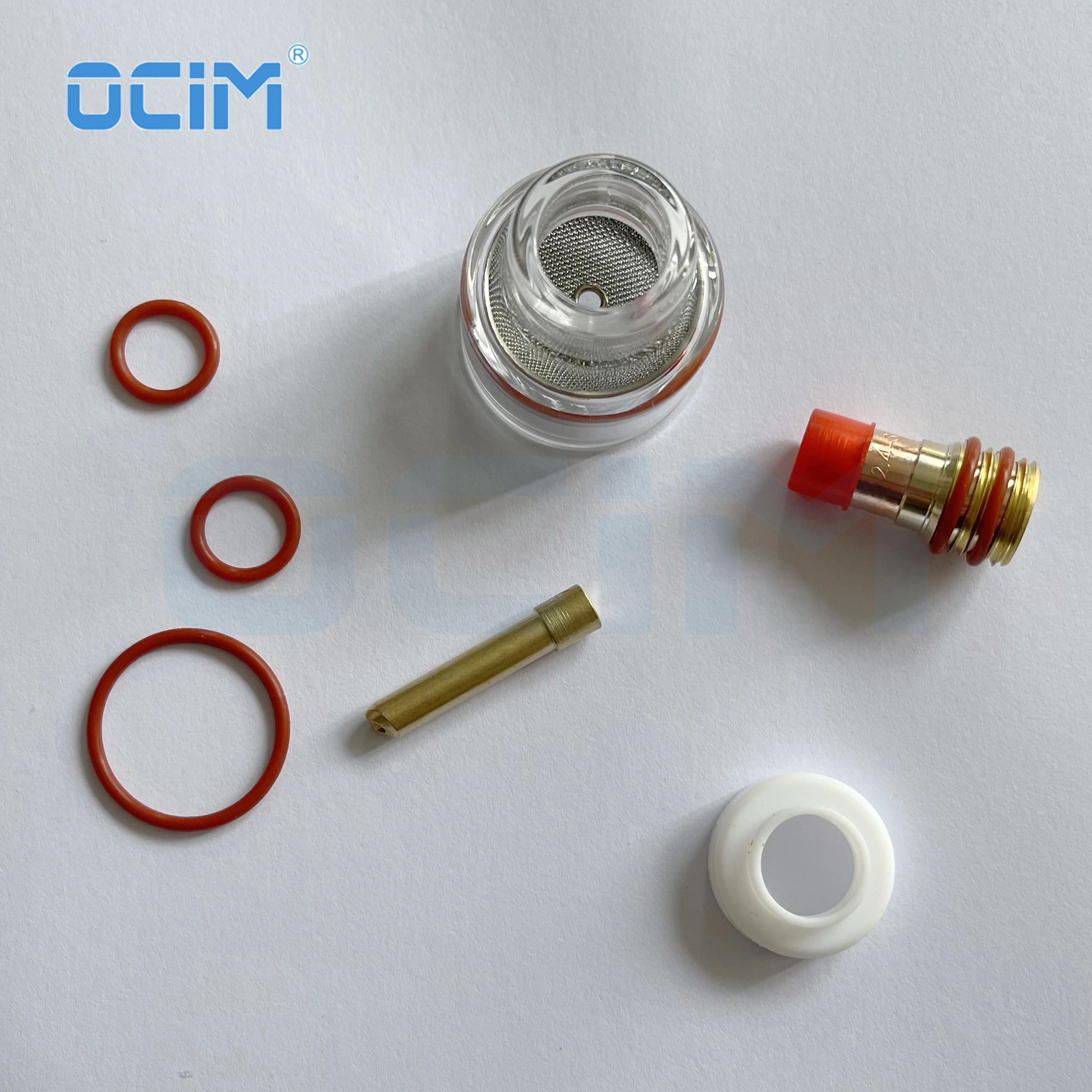 53NQCN TIG Glass Gas Lens Cup Kit for WP1718 Welding Accessories 
53NQCN TIG Glass Gas Lens Cup Kit for WP1718 Welding Accessories