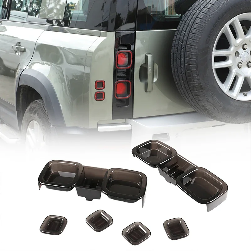 Car Tail Light Cover Brake Light Wide Indicator Cover Rear Lamp Hoods Guards Trim For Land Rover Defender 90 110 2020-2025
Car Tail Light Cover Brake Light Wide Indicator Cover Rear Lamp Hoods Guards Trim For Land Rover Defender 90 110 2020-2025