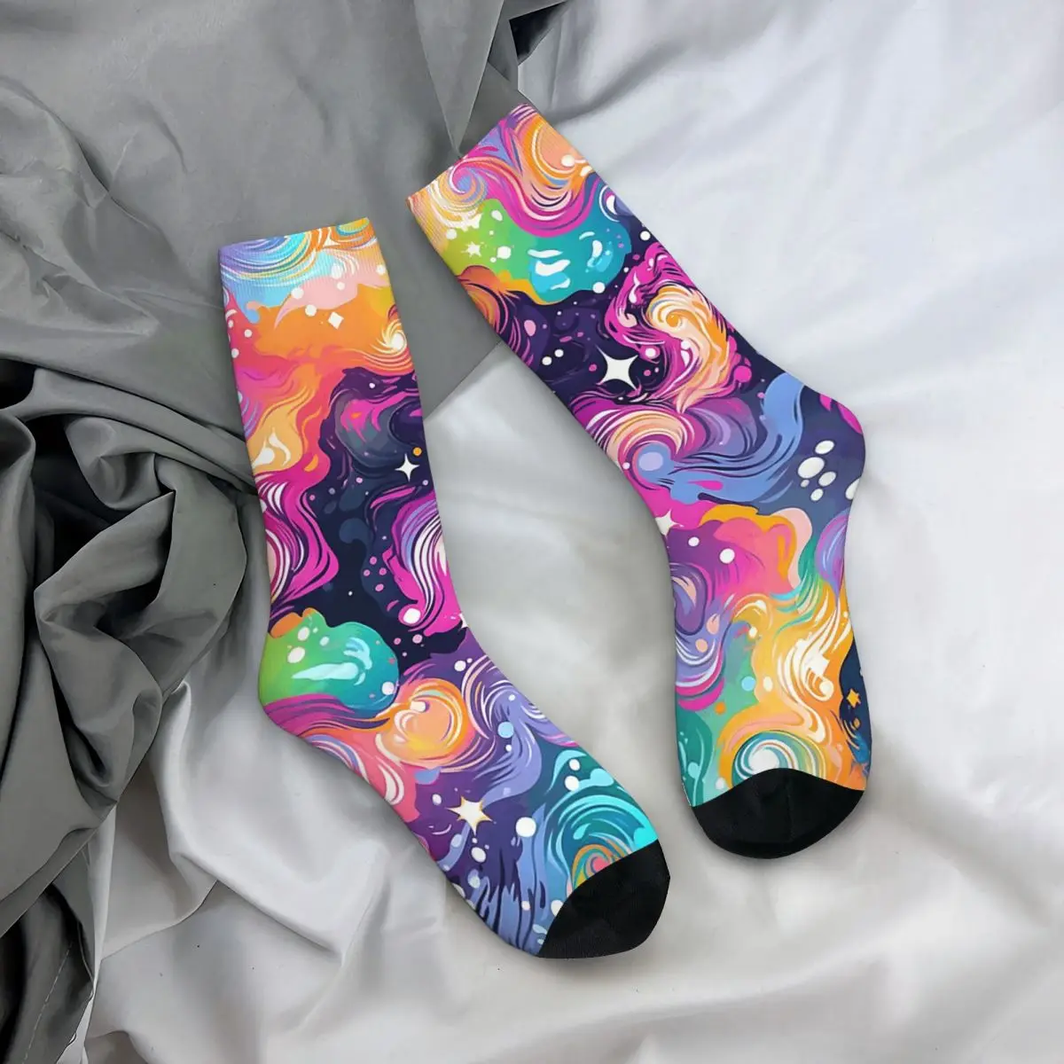 All Seasons Crew Stockings Abstract Galaxy Psychedelic Art Socks Harajuku Long Socks for Men Women Valentine's Day Gifts
All Seasons Crew Stockings Abstract Galaxy Psychedelic Art Socks Harajuku Long Socks for Men Women Valentine's Day Gifts