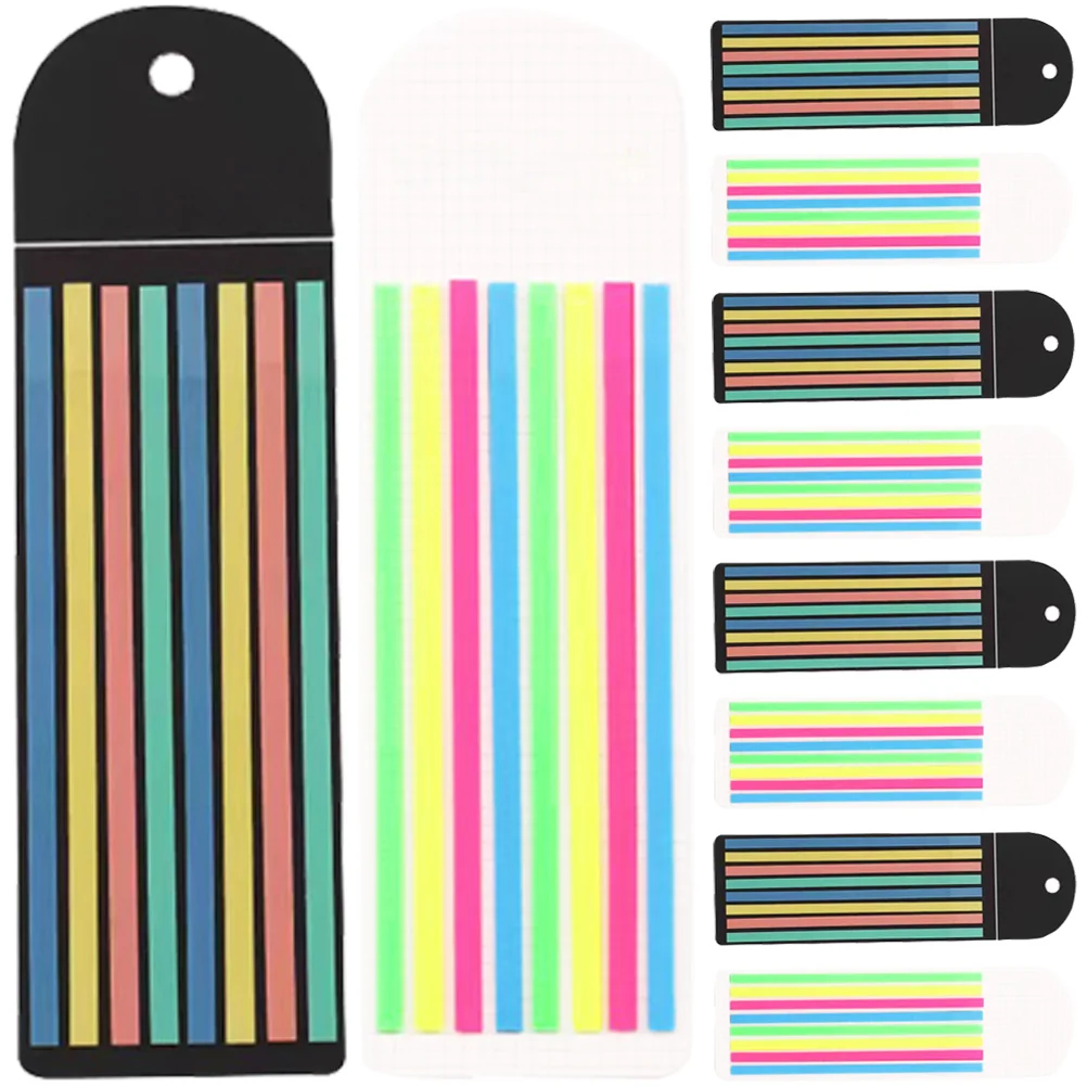 10 Sheets PET Reading Strips Lightweight Sentence Markers Transparent Stickers Kids Focus Dyslexia Aid Bright Colors Office
10 Sheets PET Reading Strips Lightweight Sentence Markers Transparent Stickers Kids Focus Dyslexia Aid Bright Colors Office
