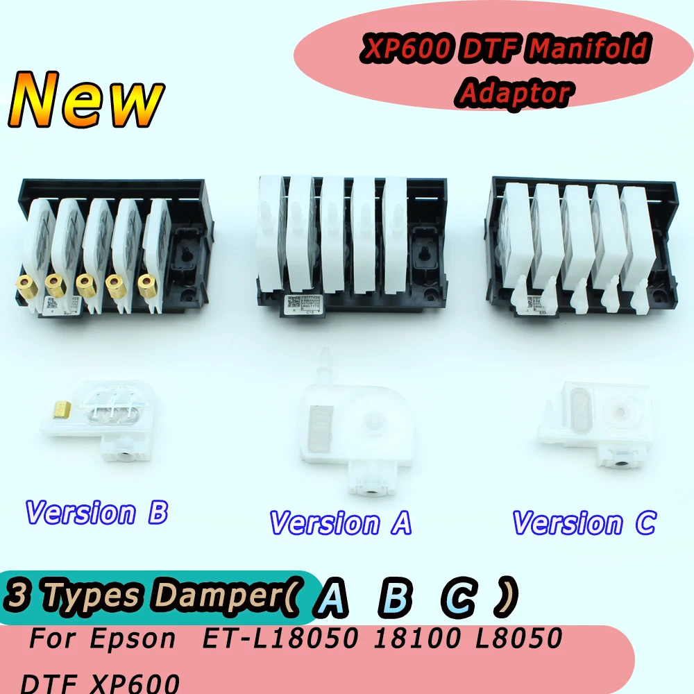 Ecotank L18050 L8050 18100 Комплект для преобразования DTF XP600 Печатающая головка Модифицированный коллекторный адаптер с демпферным чернильным фильтром Печатающая головка для Epson
Ecotank L18050 L8050 18100 Комплект для преобразования DTF XP600 Печатающая головка Модифицированный коллекторный адаптер с демпферным чернильным фильтром Печатающая головка для Epson