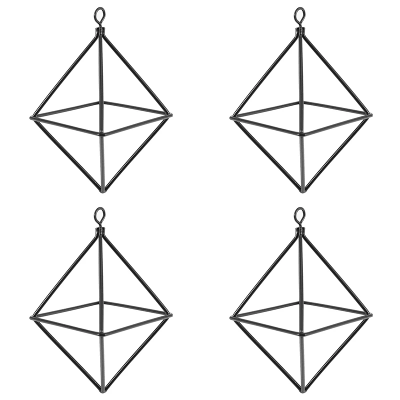 4X Freestanding Hanging Planters Geometric Swing Wrought Iron Tillandsia Air Plants Holder Triangular Shaped Metal Rack
4X Freestanding Hanging Planters Geometric Swing Wrought Iron Tillandsia Air Plants Holder Triangular Shaped Metal Rack