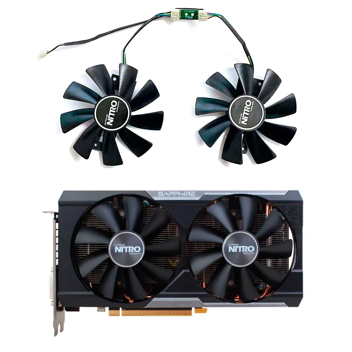 Новый сменный вентилятор GAA8B2U для видеокарты SAPPHIRE Radeon R9 380 380X NITRO
Новый сменный вентилятор GAA8B2U для видеокарты SAPPHIRE Radeon R9 380 380X NITRO