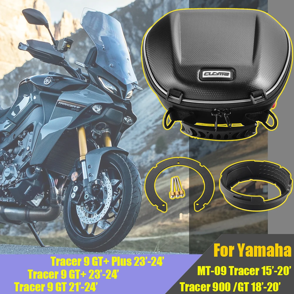 Tracer 900 9 GT + Quicklock Adapter Luggage Tank Bag For Yamaha MT-09 SP MT09 Tracer 9GT 900GT 9/900/GT FZ-09 FJ-09 2014-2024
Tracer 900 9 GT + Quicklock Adapter Luggage Tank Bag For Yamaha MT-09 SP MT09 Tracer 9GT 900GT 9/900/GT FZ-09 FJ-09 2014-2024