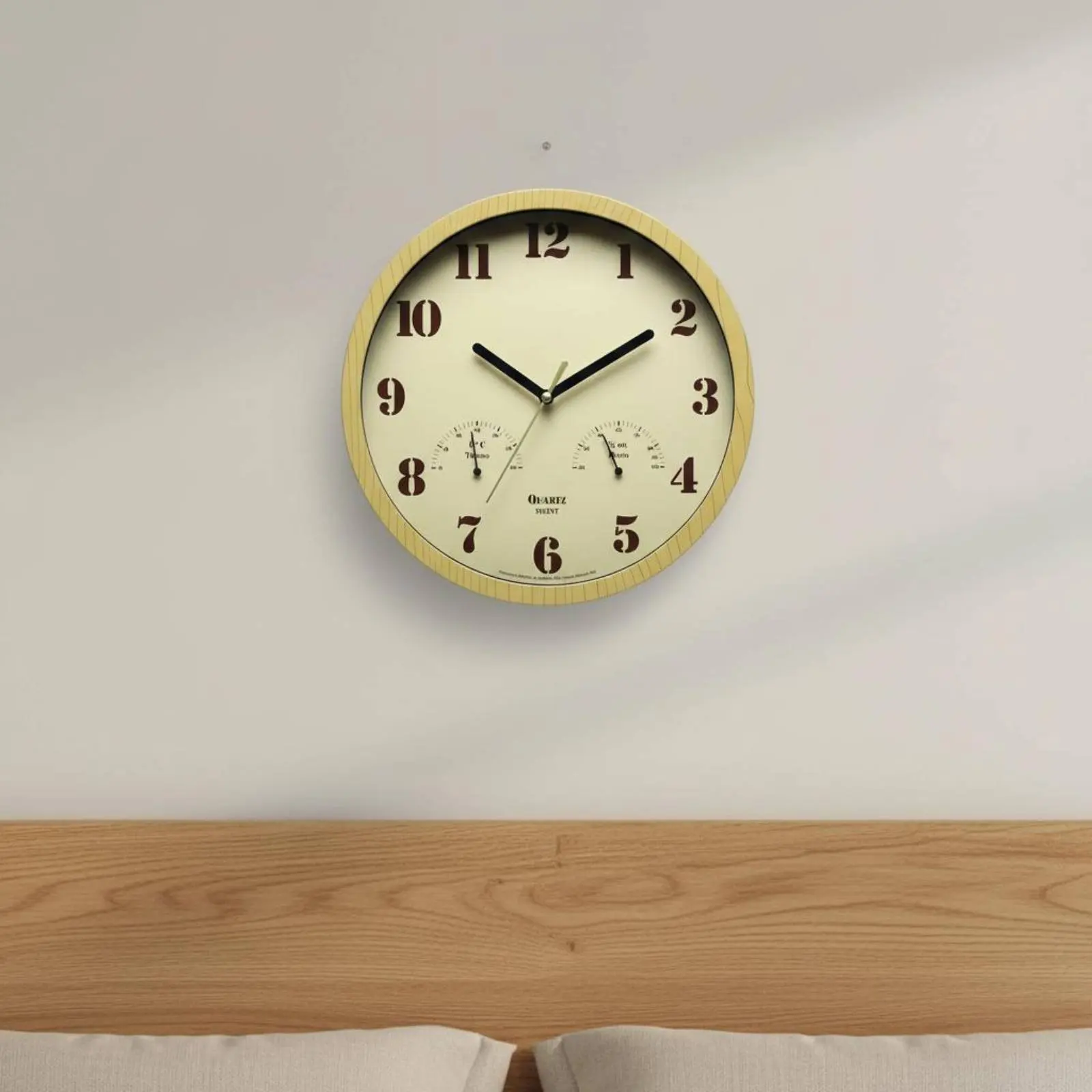 Noiselesswall Timepiece Easy to Read Noiseless Wood Grain Wall Timepiece Woodgrain Frame Retro Design for Office
Noiselesswall Timepiece Easy to Read Noiseless Wood Grain Wall Timepiece Woodgrain Frame Retro Design for Office
