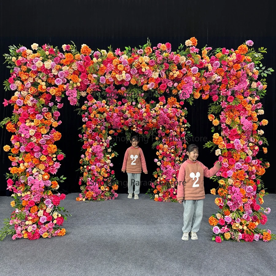 Full-Coverage Double-Faced Silk Artificial Flower Arch Urban Weddings Gallery Exhibitions Realistic Giant Flower Arch
Full-Coverage Double-Faced Silk Artificial Flower Arch Urban Weddings Gallery Exhibitions Realistic Giant Flower Arch
