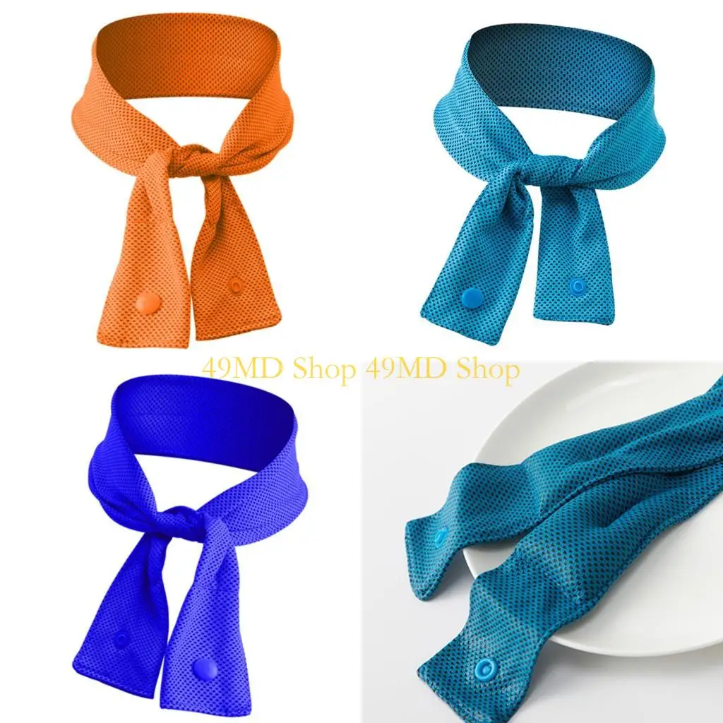 49MD Summer Active Cooling Gear Neck Scarf Chill Sensation Wrap For Outside Exercises Absorbent Quick Dry Fabric 9CM Width
49MD Summer Active Cooling Gear Neck Scarf Chill Sensation Wrap For Outside Exercises Absorbent Quick Dry Fabric 9CM Width